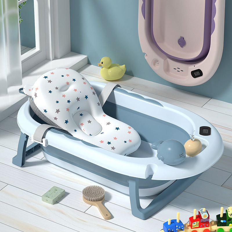 Household Large Foldable Temperature Sensitive Baby Bathtub
