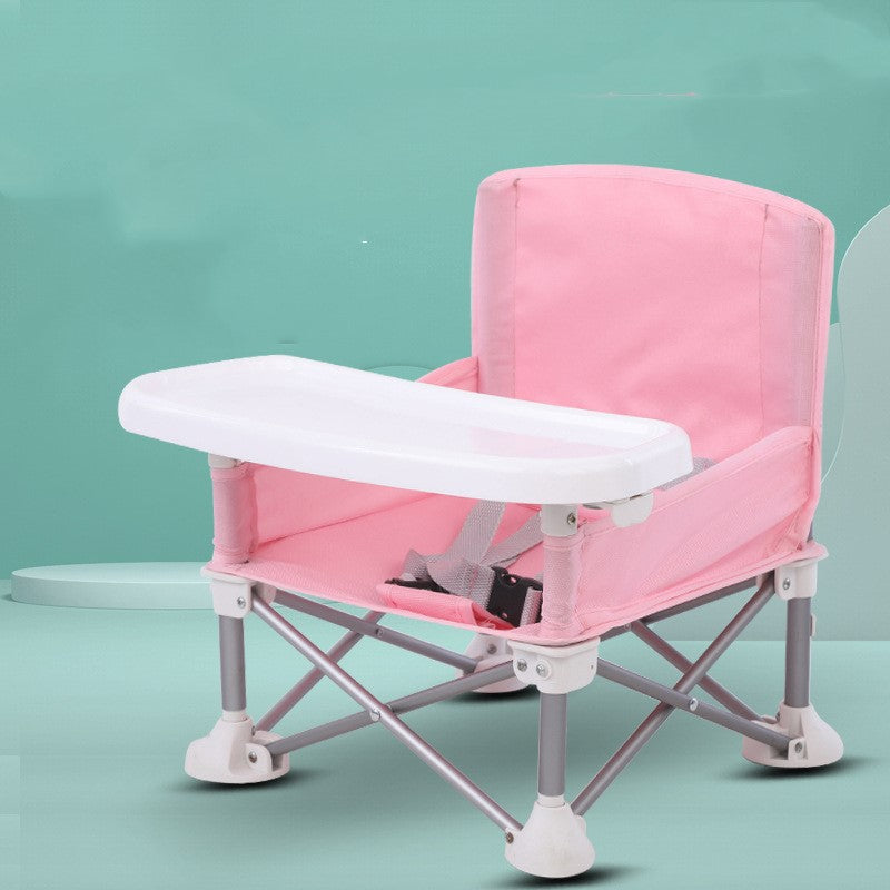 Baby portable foldable dining chair