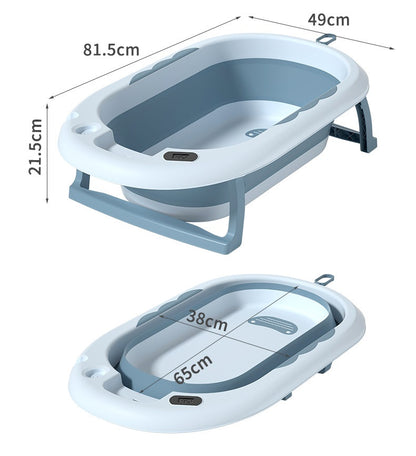 Household Large Foldable Temperature Sensitive Baby Bathtub