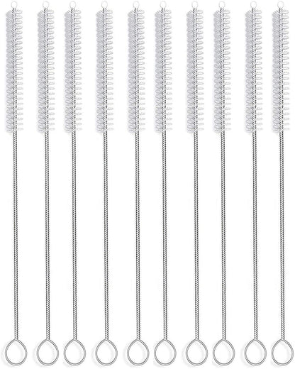 2,5,10Pcs Set Stainless Steel Cleaning Brush For Weed Pipe Clean Glass Hookah Smoking Cachimba Pipas Fumar Feeding Bottle Brush