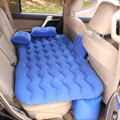 Universal Back Seat Inflatable Car Mattress: Multi-functional Sofa Bed for Outdoor Camping and Travel Comfort