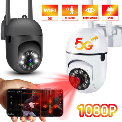 1080P Wifi IP Camera Wireless Outdoor Cameras IP Surveillance Video Baby Monitor Home Shop Security Smart Tracking Night Vision