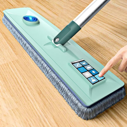 MagicGrip Multi-Purpose Cleaning System: Effortless Floor Cleaning, No Hand Washing Required! Perfect for Household, Hotel, and Garden Cleaning